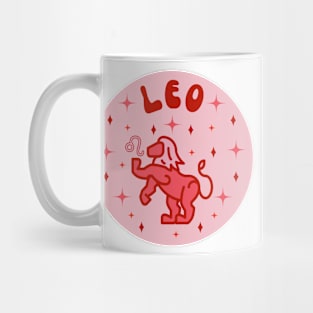 Leo Zodiac Sign Mug